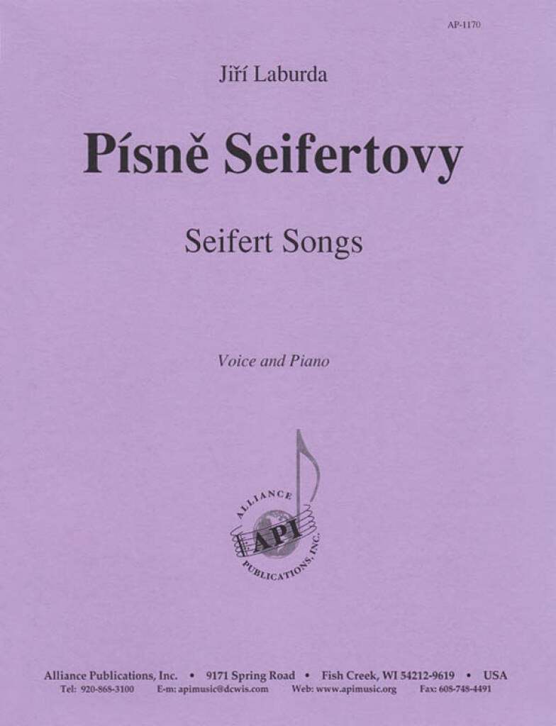 Pisne Seifertovy/seifert Songs - S-pno